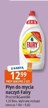 E.Leclerc Płyn do mycia naczyń lemon Fairy oferta