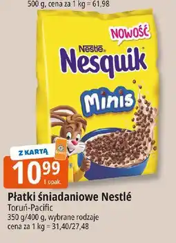 E.Leclerc Płatki śniadaniowe minis Nesquik oferta