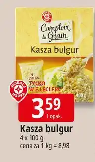 E.Leclerc Kasza bulgur Wiodąca Marka Comptoir De Grain oferta