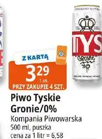 E.Leclerc Piwo Tyskie 0.0% oferta