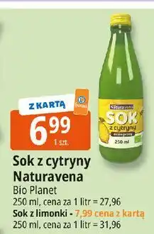 E.Leclerc Sok z limonki Naturavena oferta