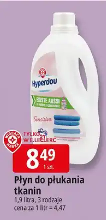 E.Leclerc Płyn do płukania Wiodąca Marka Hyperdou oferta