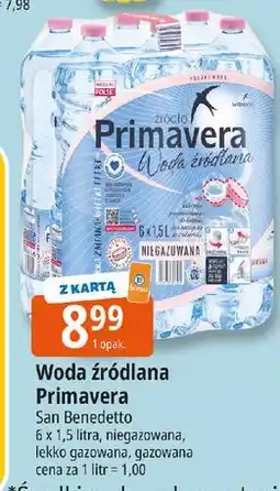 E.Leclerc Woda lekko gazowana Primavera oferta