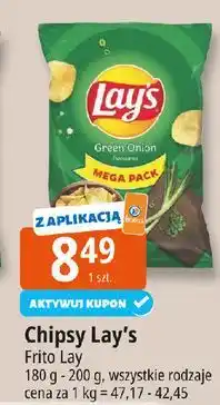 E.Leclerc Chipsy zielona cebulka Lay's oferta