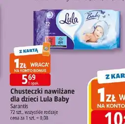 E.Leclerc Chusteczki nawilżane z pantenolem Lula oferta