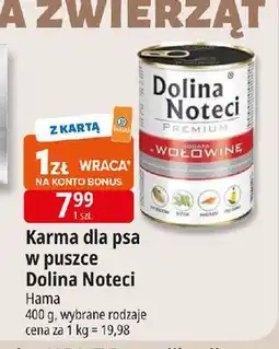 E.Leclerc Karma dla psów bogata w serca wołowe Dolina Noteci oferta