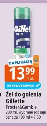 E.Leclerc Żel do golenia sensitive Gillette Series oferta