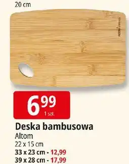 E.Leclerc Deska bambusowa 39 x 28 cm Altom oferta