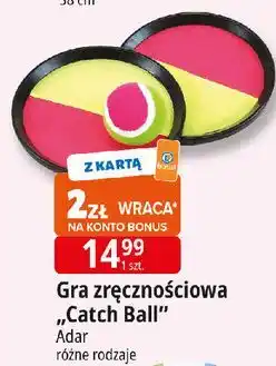 E.Leclerc Zestaw do catchballa 19 cm Adar oferta