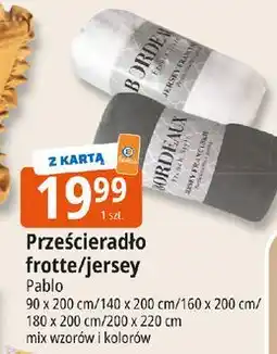 E.Leclerc Prześcieradło jersey 90-220 x 200 cm Pablo oferta
