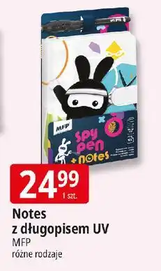E.Leclerc Notes z długopisem uv Mfp oferta