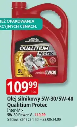E.Leclerc Olej silnikowy 5w/30 Qualitium V-Power oferta
