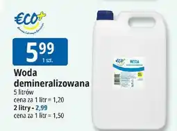E.Leclerc Woda demineralizowana Eco+ oferta