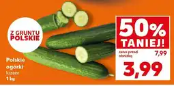 Kaufland Ogórki polskie 1 kg Kaufland oferta