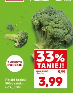 Kaufland Brokuł polski 1 szt. Kaufland oferta
