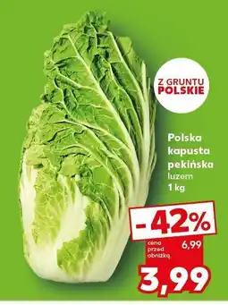 Kaufland Kapusta pekińska polska Kaufland oferta