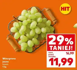 Kaufland Winogrona jasne Kaufland oferta