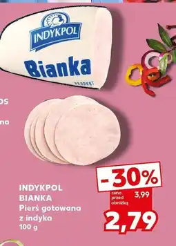 Kaufland Pierś gotowana z indyka Indykpol oferta
