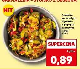 Kaufland Surówka ze świeżych ogórków z papryką czerwoną i chili Kaufland oferta