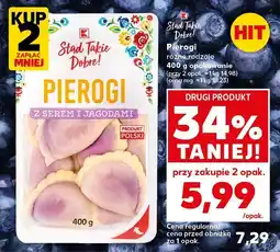 Kaufland Pierogi, różne rodzaje Stąd Takie Dobre oferta