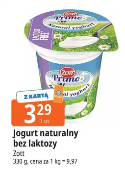 E.Leclerc Jogurt naturalny bez laktozy Primo Zott oferta
