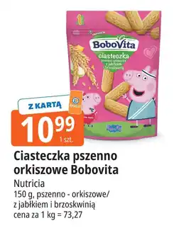 E.Leclerc Ciasteczka pszenno orkiszowe Bobovita Nutricia oferta