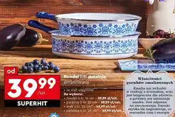 Biedronka Rondel lub patelnia emaliowana oferta