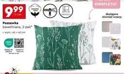 Biedronka Poszewka bawełniana, 2-pak oferta