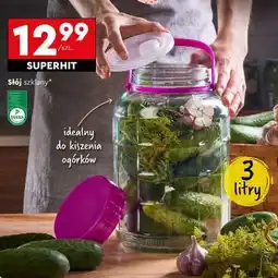 Biedronka Słój szklany oferta