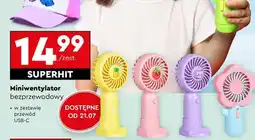 Biedronka Miniwentylator bezprzewodowy oferta
