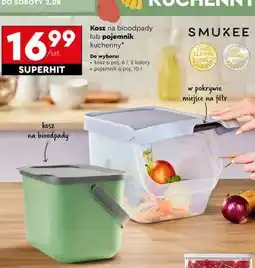 Biedronka Kosz na bioodpady lub pojemnik kuchenny oferta