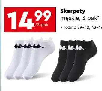 Biedronka Skarpety męskie, 3-pak oferta
