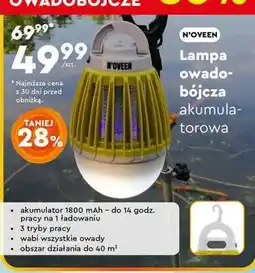 Biedronka Lampa owadobójcza akumulatorowa oferta