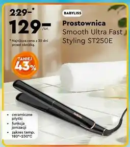 Biedronka Prostownica Smooth Ultra Fast Styling ST250E oferta