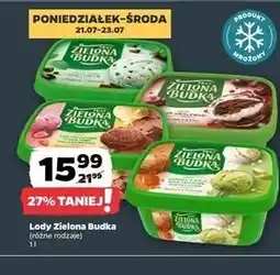 Netto Lody śmietankowe z sosem wiśniowym Zielona Budka oferta