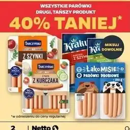 Netto Parówki drobiowe Łakomisie oferta