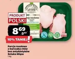 Netto Porcja rosołowa z kurczaka Sztuka Mięsa Netto oferta