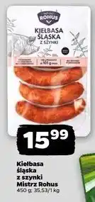 Netto Kiełbasa śląska z szynki Mistrz Rohus oferta