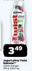 Netto Jogurt owoce leśne Bakoma Twist oferta