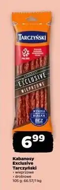 Netto Kabanosy drobiowe Tarczyński Exclusive oferta