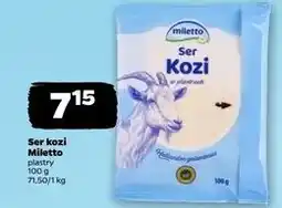 Netto Ser kozi plastry Miletto oferta