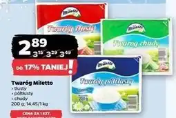 Netto Twaróg naturalny chudy Miletto oferta