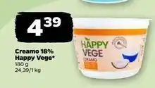 Netto Creamo 18% Happy Vege oferta