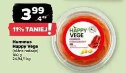Netto Hummus pomidorowy Happy Vege oferta