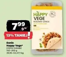 Netto Kurczak roślinny gyros Happy Vege oferta