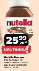 Netto Krem czekoladowo-orzechowy Nutella oferta
