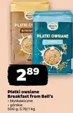 Netto Płatki owsiane górskie Breakfast From Bell's oferta
