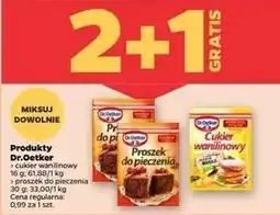 Netto Proszek do pieczenia Dr. Oetker oferta