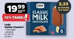 Netto Lody classic milk chocolate Gelato Classico oferta