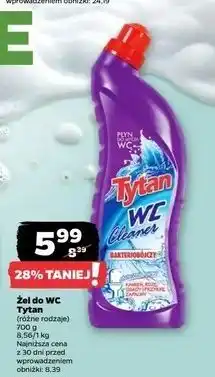 Netto Płyn do wc fioletowy Tytan Wc oferta